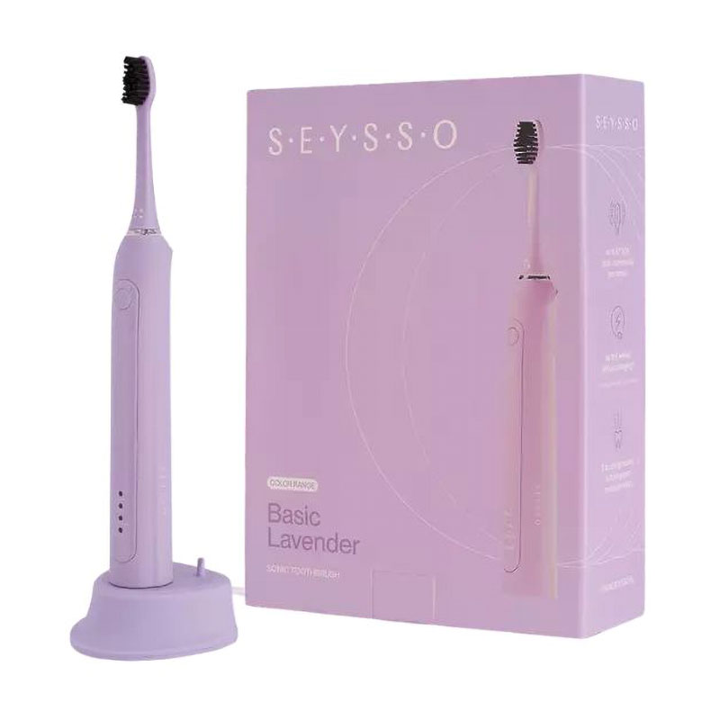 Електрична звукова зубна щітка Seysso Basic Lavender, 1 шт