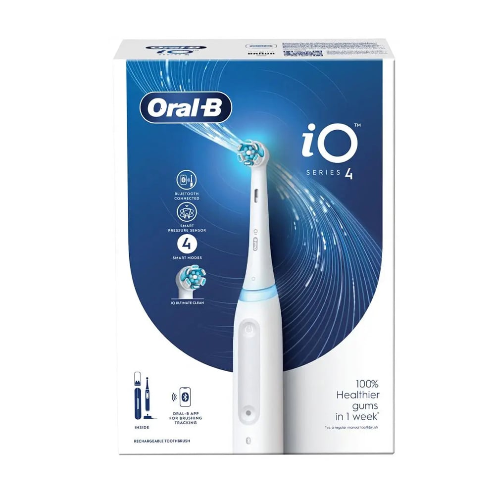 Уцінка! Електрична зубная щітка Oral-B iO Series 4, White